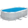 Bâche à Bulles Bestway Pour Piscine Ovale -Pas Cher Piscine Magasin bache a bulles bestway pour piscine ovale 58672