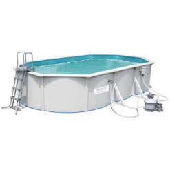 Piscine Hydrium Ovale Bestway 6,10 X 3,60 X 1,20m