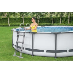 Piscine Tubulaire Ronde Bestway Steel Pro Max 3,66x ↕1,00m -Pas Cher Piscine Magasin piscine tubulaire bestway 366x 100m 2