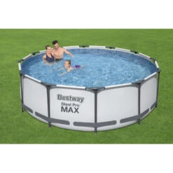 Piscine Tubulaire Ronde Bestway Steel Pro Max 3,66x ↕1,22m -Pas Cher Piscine Magasin piscine tubulaire bestway 366x 122m 4