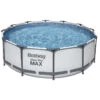 Piscine Tubulaire Ronde Bestway Steel Pro Max 4,88 X ↕1,22m -Pas Cher Piscine Magasin piscine tubulaire bestway power steel 488 x 122m